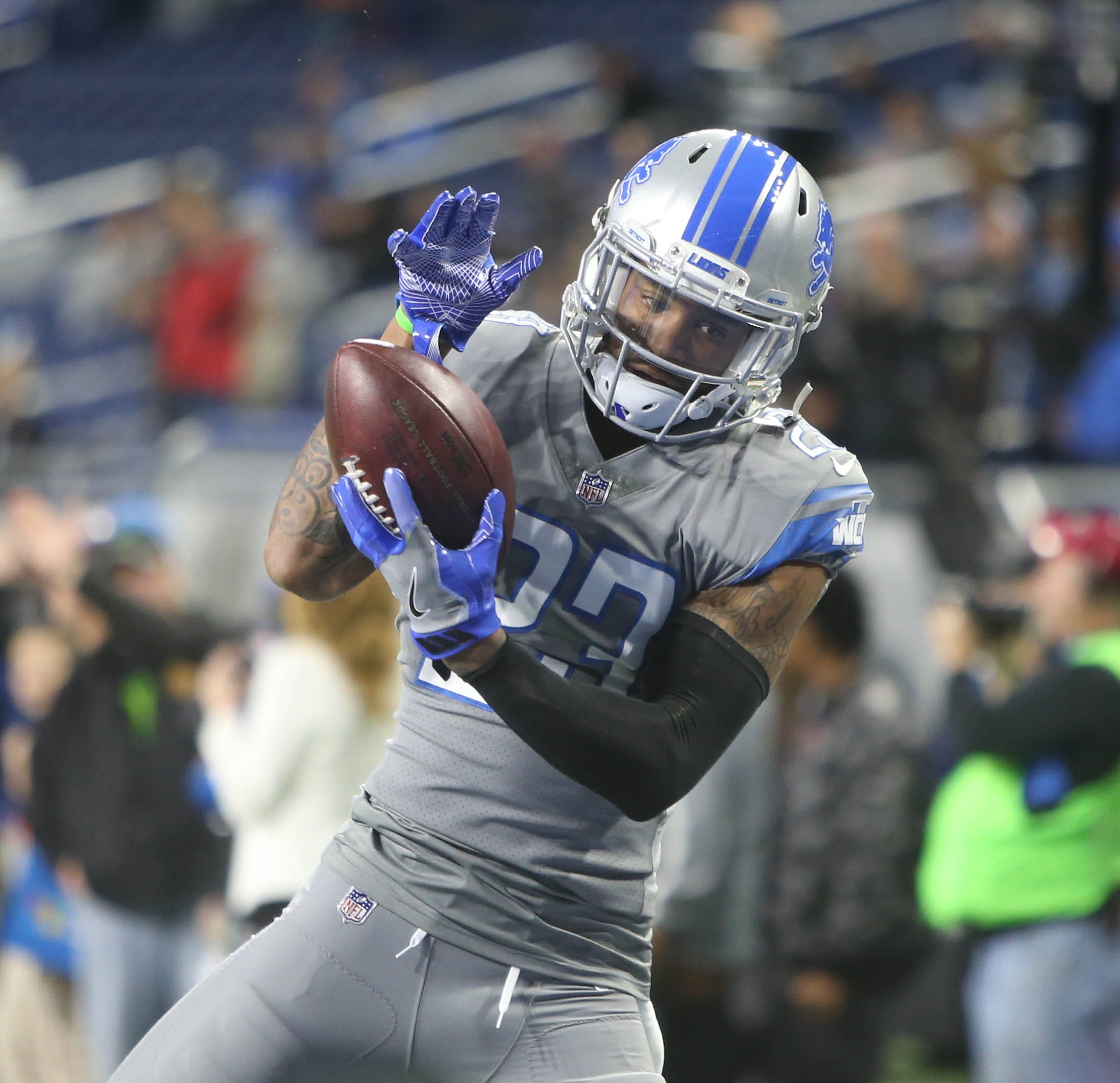 detroit lions gray uniforms